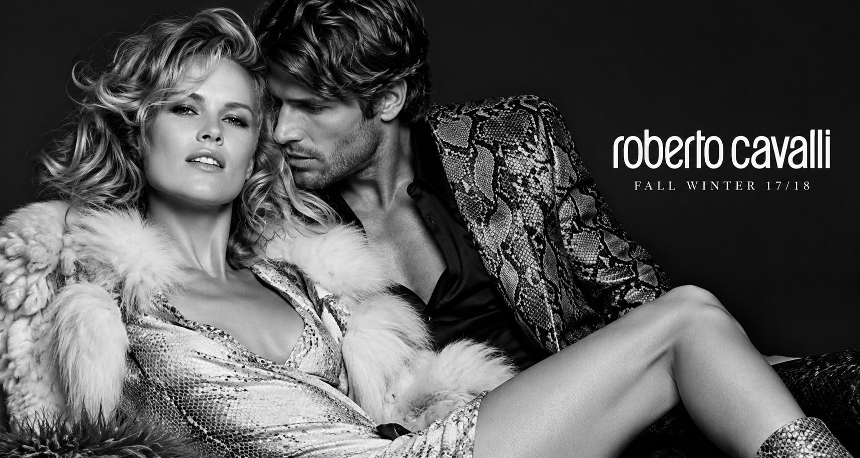 Roberto Cavalli Reveals Sensual Fall/Winter 2017 Campaign Starring Eva Herzigová