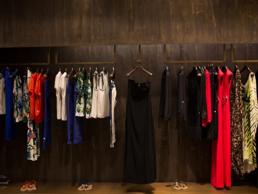 A view of the new spring summer 15 collection presented in the boutique