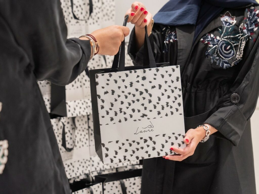 Reem Al Thunayan at the Laure launch event